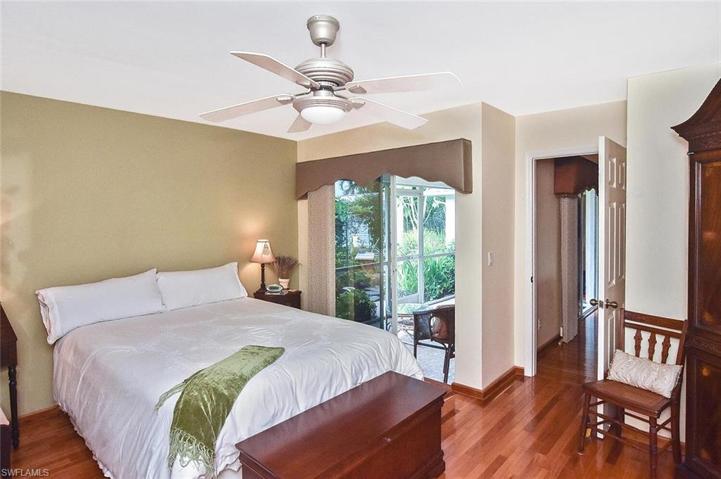 Sliding glass door to lanai