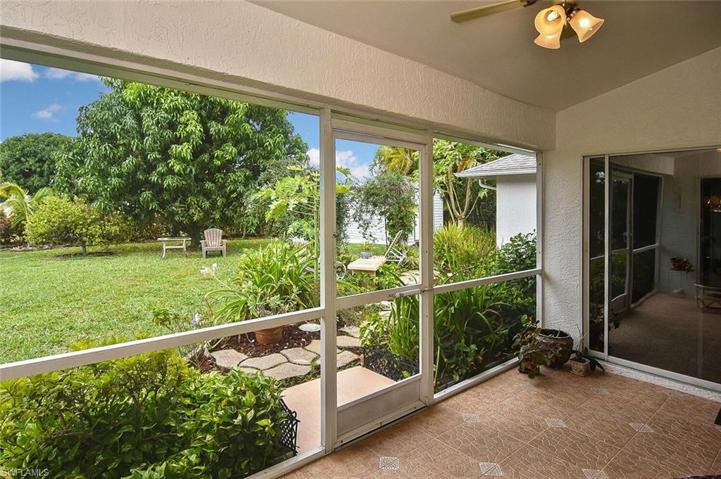 Large screened lanai