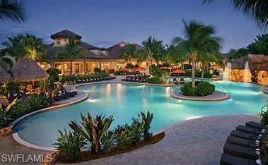 View of pool