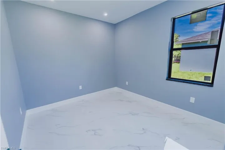 View of spare room