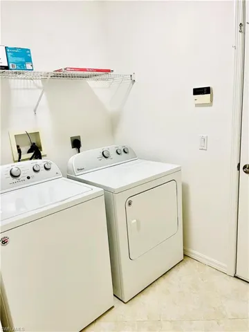 Washer and Dryer included