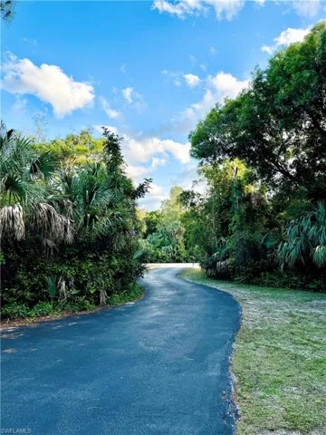 Set back Driveway
