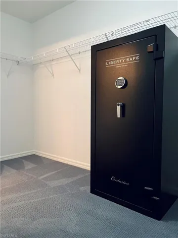 Liberty Safe included