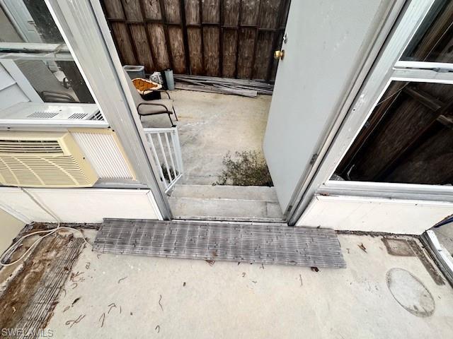entry to garage