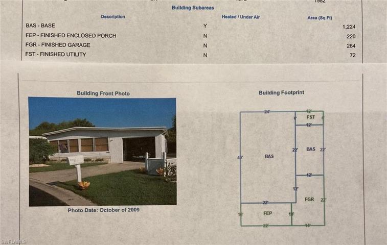 Front of Home Pre-Ian with finished enclosed porch