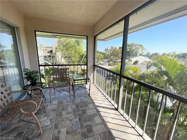 Back patio facing north