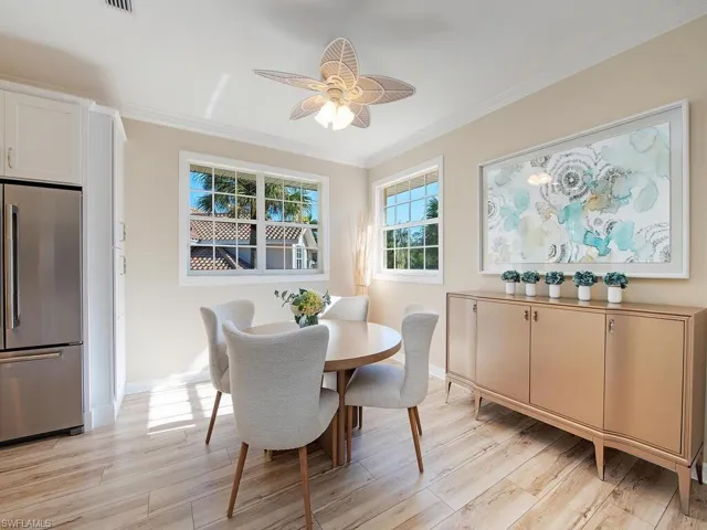 Formal dining area