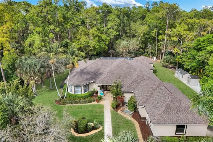 Aerial view of property and surrounding area