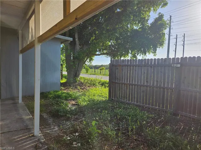 View from Driveway