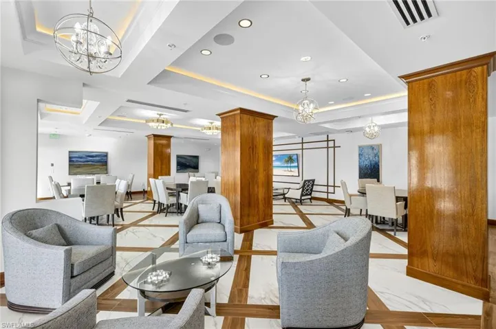 Dorchester's Renovated Social Room