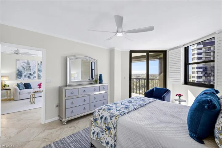 2nd Bedroom with view