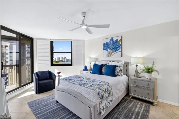 2nd Bedroom with view