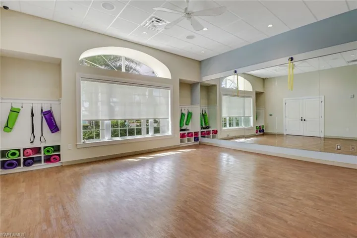 Community gym - fitness room