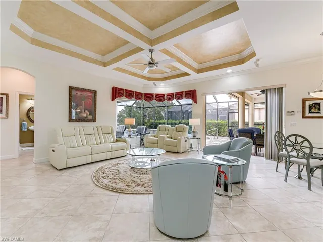 This is the expanded family room form the builder