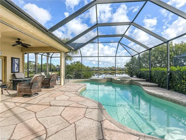 Artistic concrete pool deck surface