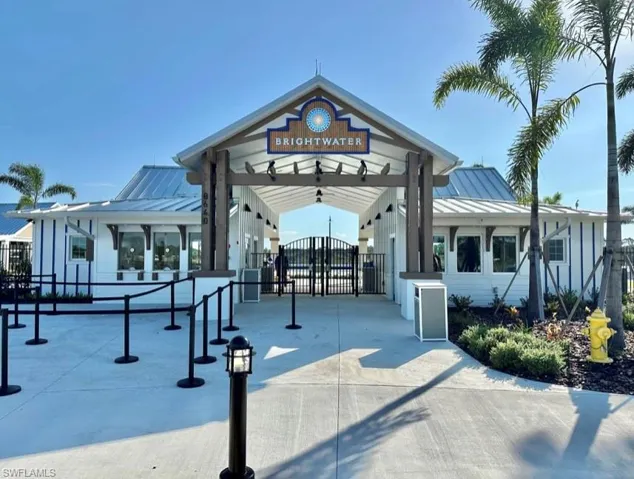 Surrounding community with a gate