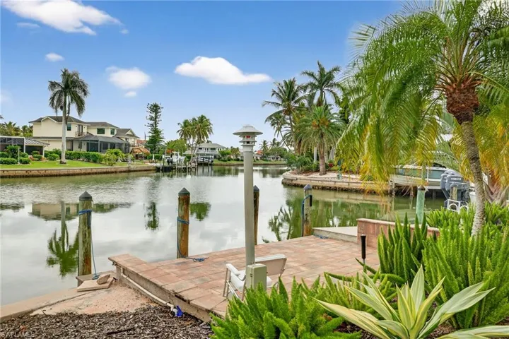 Dock featuring a water view and a residential view