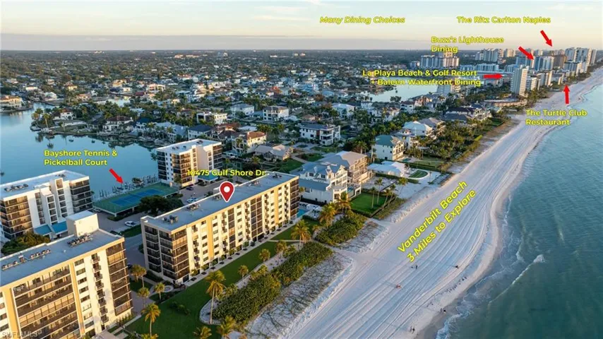 The White Sands of Vanderbilt Beach