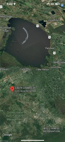 Map location