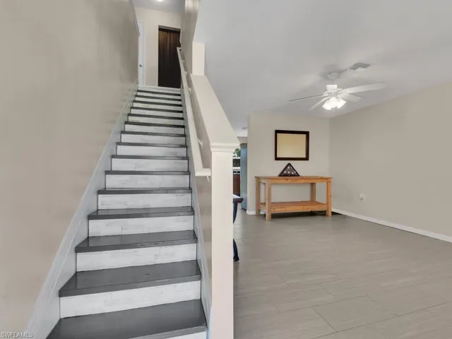 Staircase Situated Off Of Foyer
