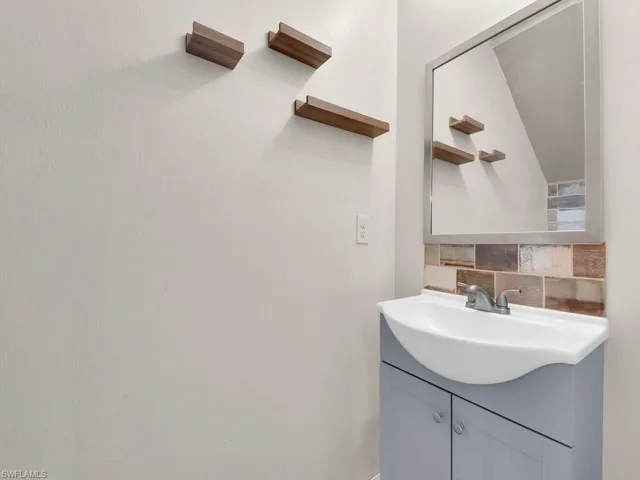 Powder Room Off Of Kitchen Area