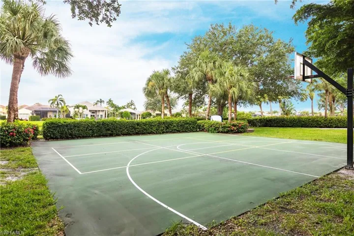 View of basketball court featuring community basketball court
