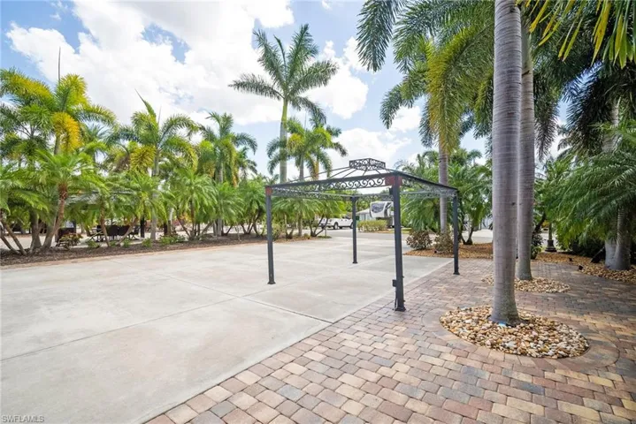 View of home's community with a gazebo