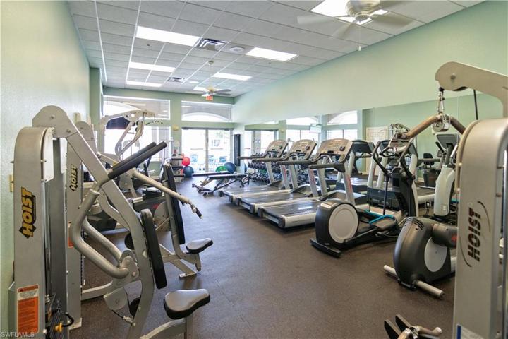 gym in clibhouse