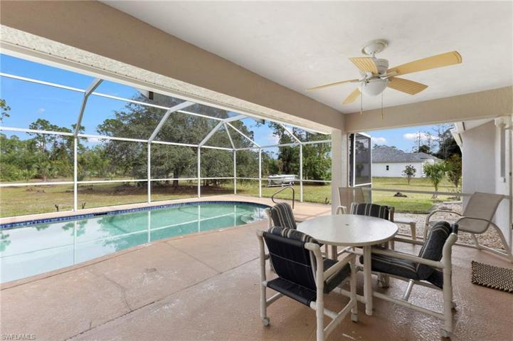 Covered Lanai View to NE
