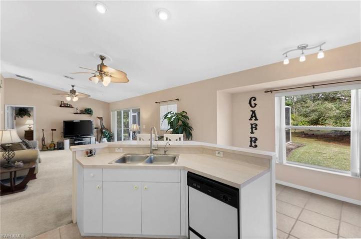 Kitchen View to Great Room Open Concept
