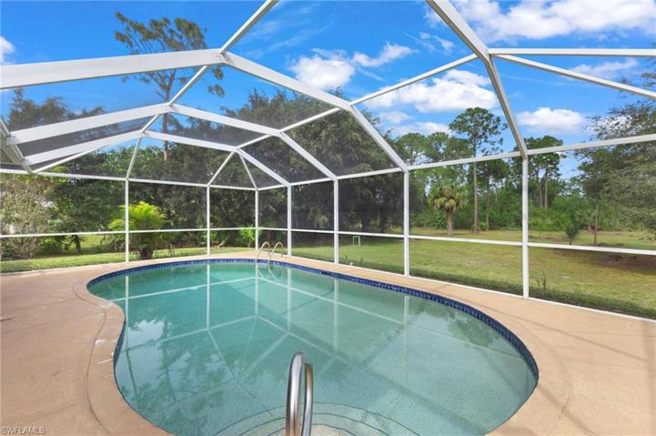 Pool Area-Recently Painted White
