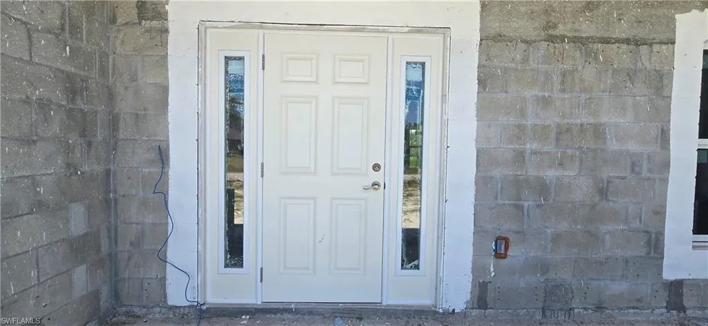 View of property entrance