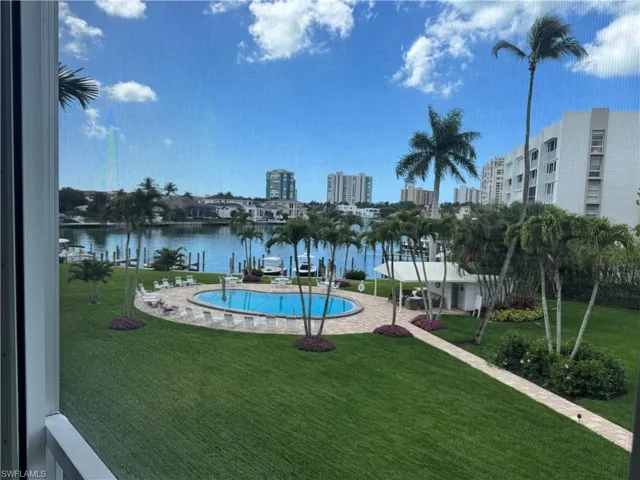 View from screened lanai