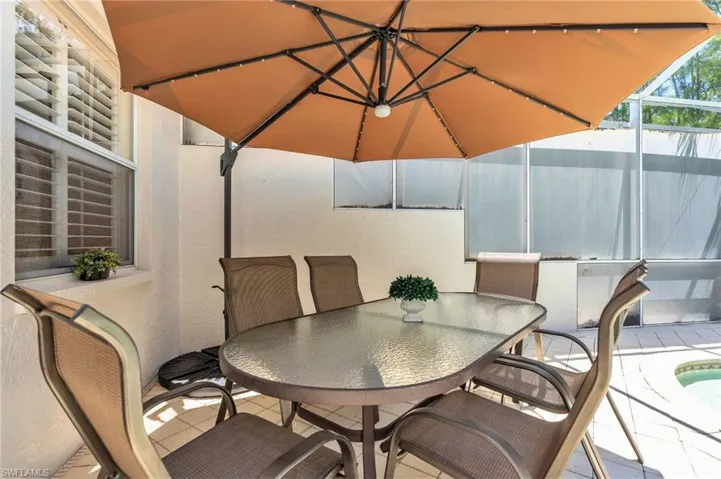 View of patio / terrace featuring outdoor dining area