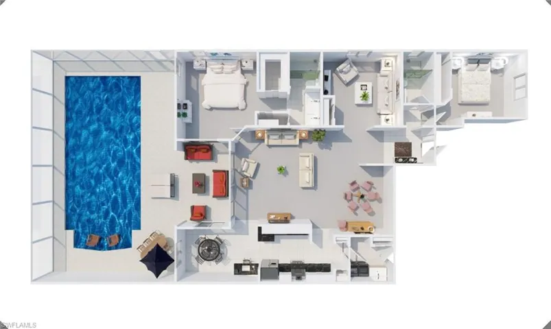 View of home floor plan