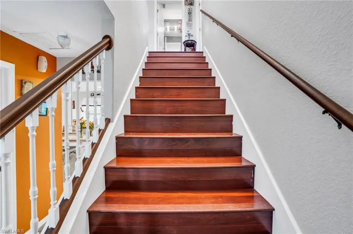 View of stairway