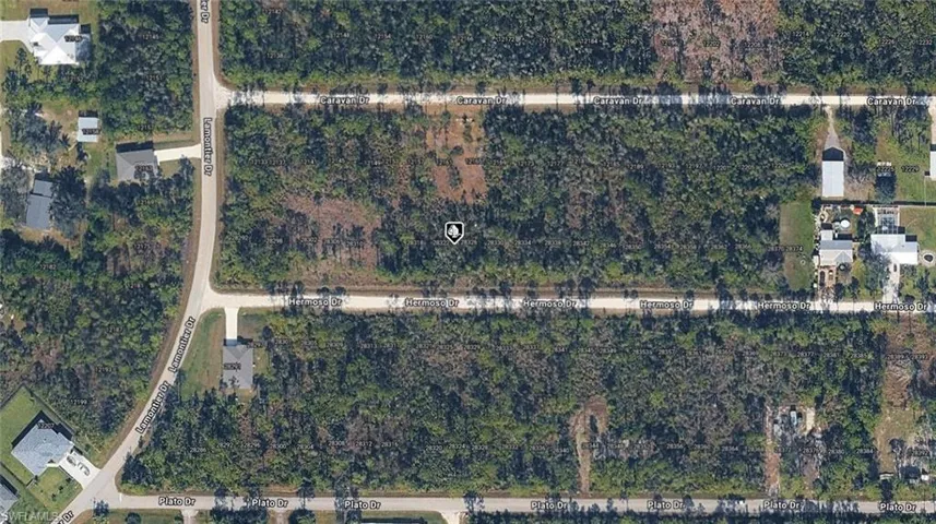 Aerial Site Plan. Depicting the property's boundaries and surrounding infrastructure