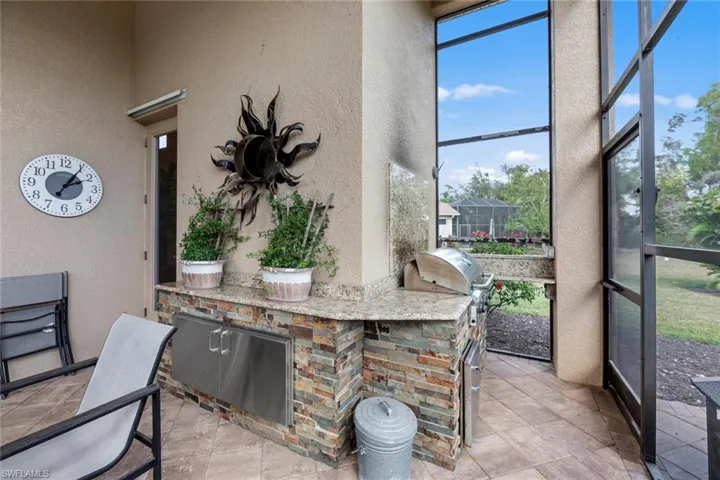 Outdoor kitchen