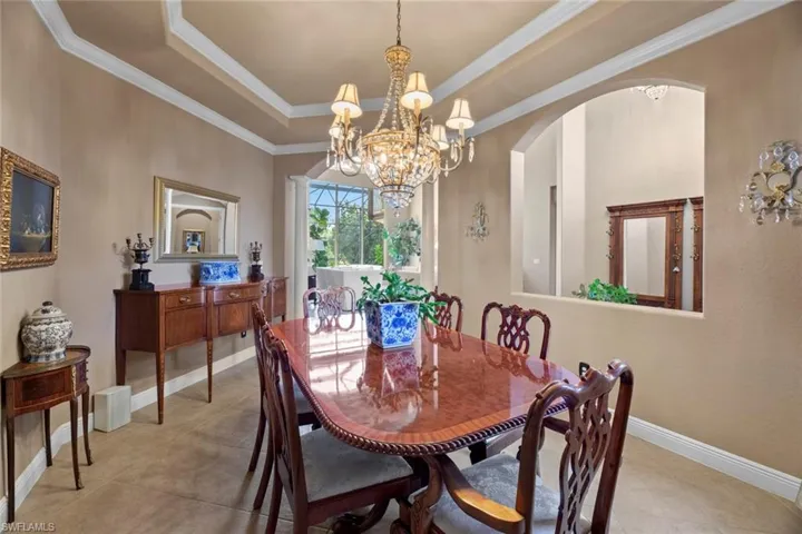 Formal dining room