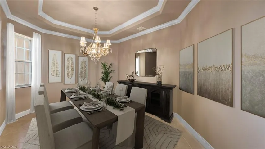 ***VIRTUALLY STAGED*** Formal dining room