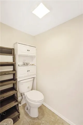Bathroom with toilet