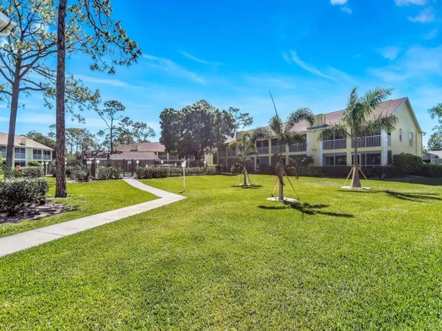 View of community with a lawn