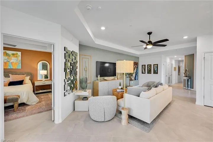 CUSTOM WALLPAPER ON FAMILY ROOM WALL