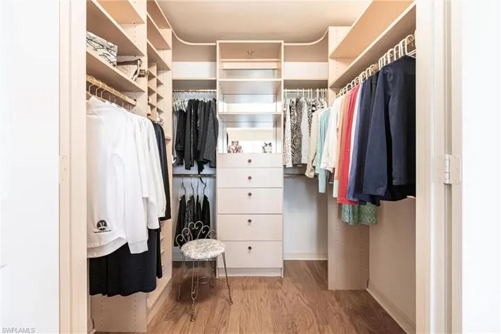 Master closet