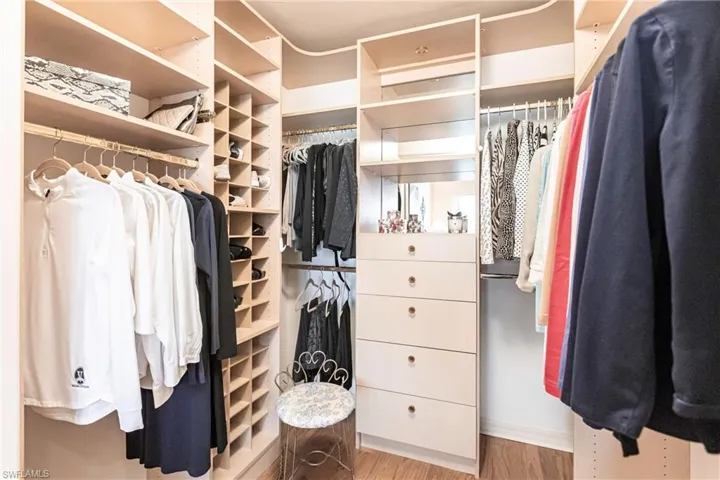 Master closet