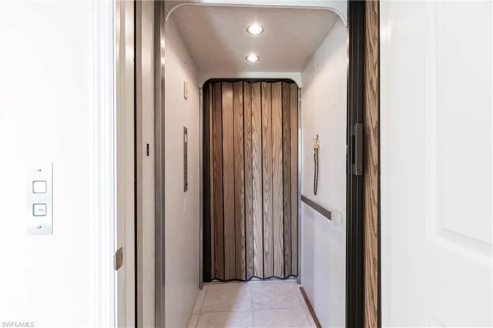 Private Elevator in foyer