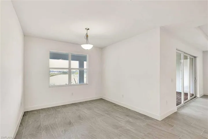 Casual dining space