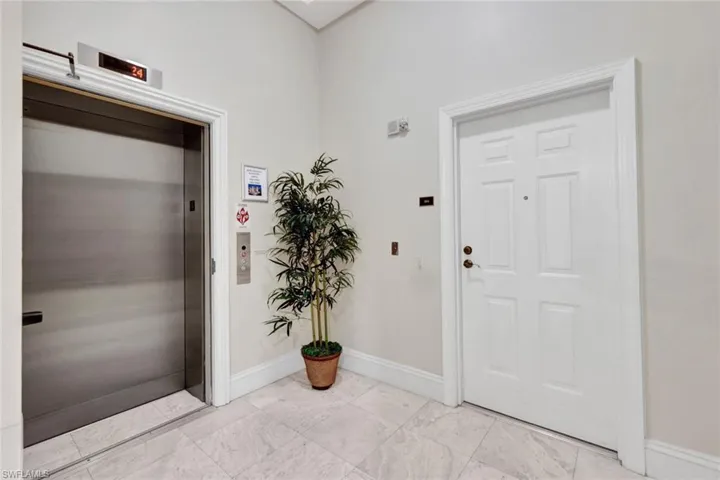 Entrance to Private Elevator