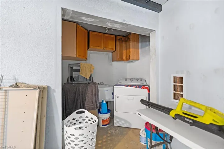 Laundry area