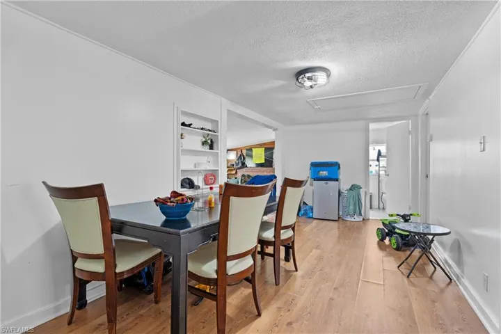 Dining area in 2-story home